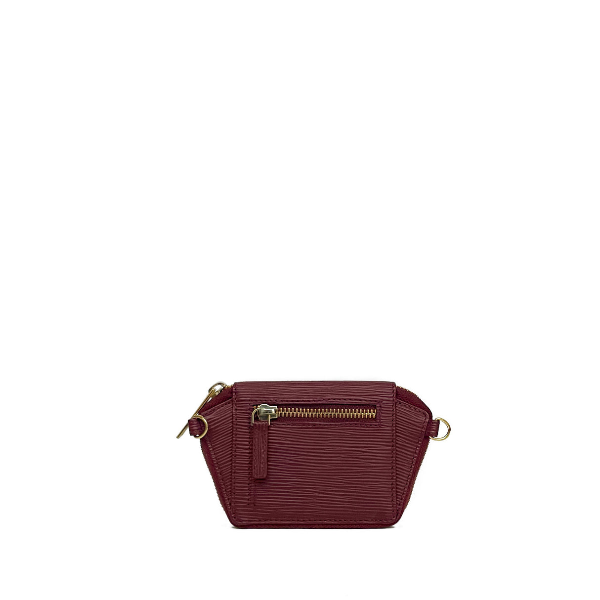 Paloma Box Bag + Celeste Wallet in Wine by Naissant NYC