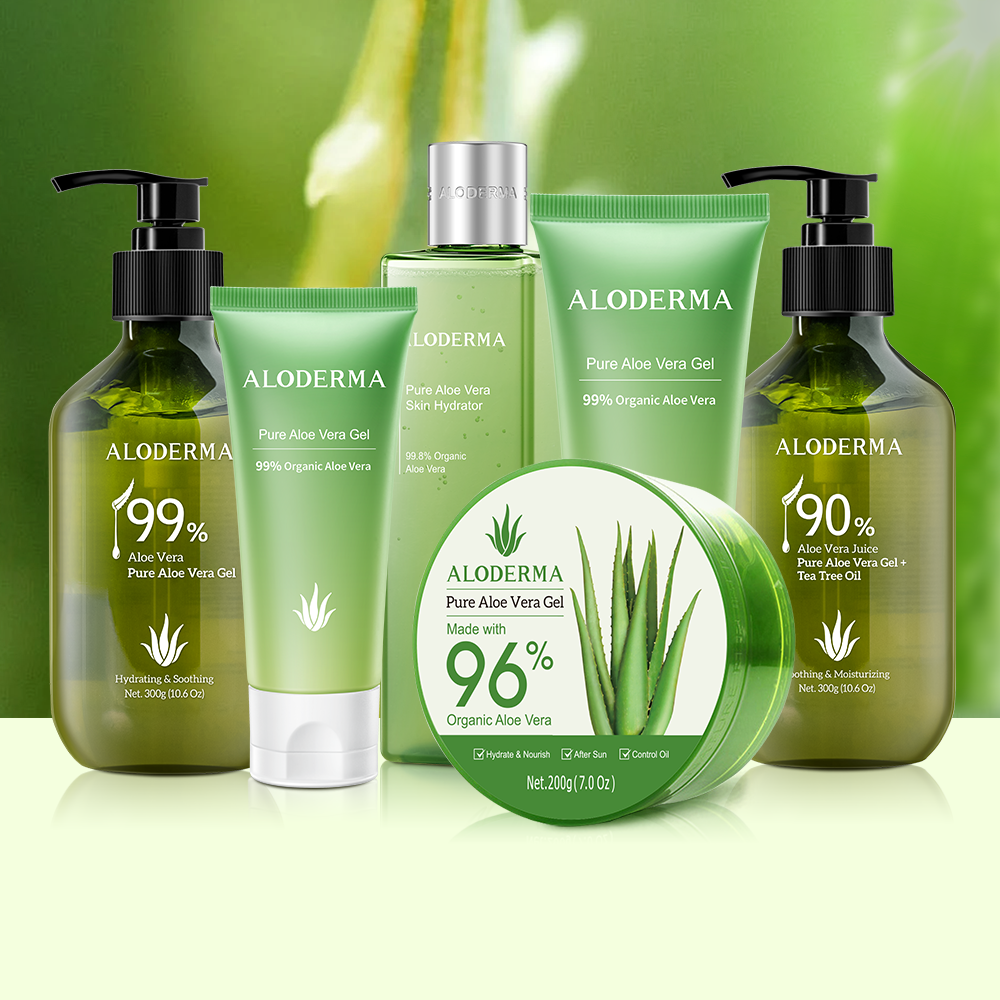 Pure Aloe Vera Skin Hydrator - 99.8% Organic Aloe by ALODERMA