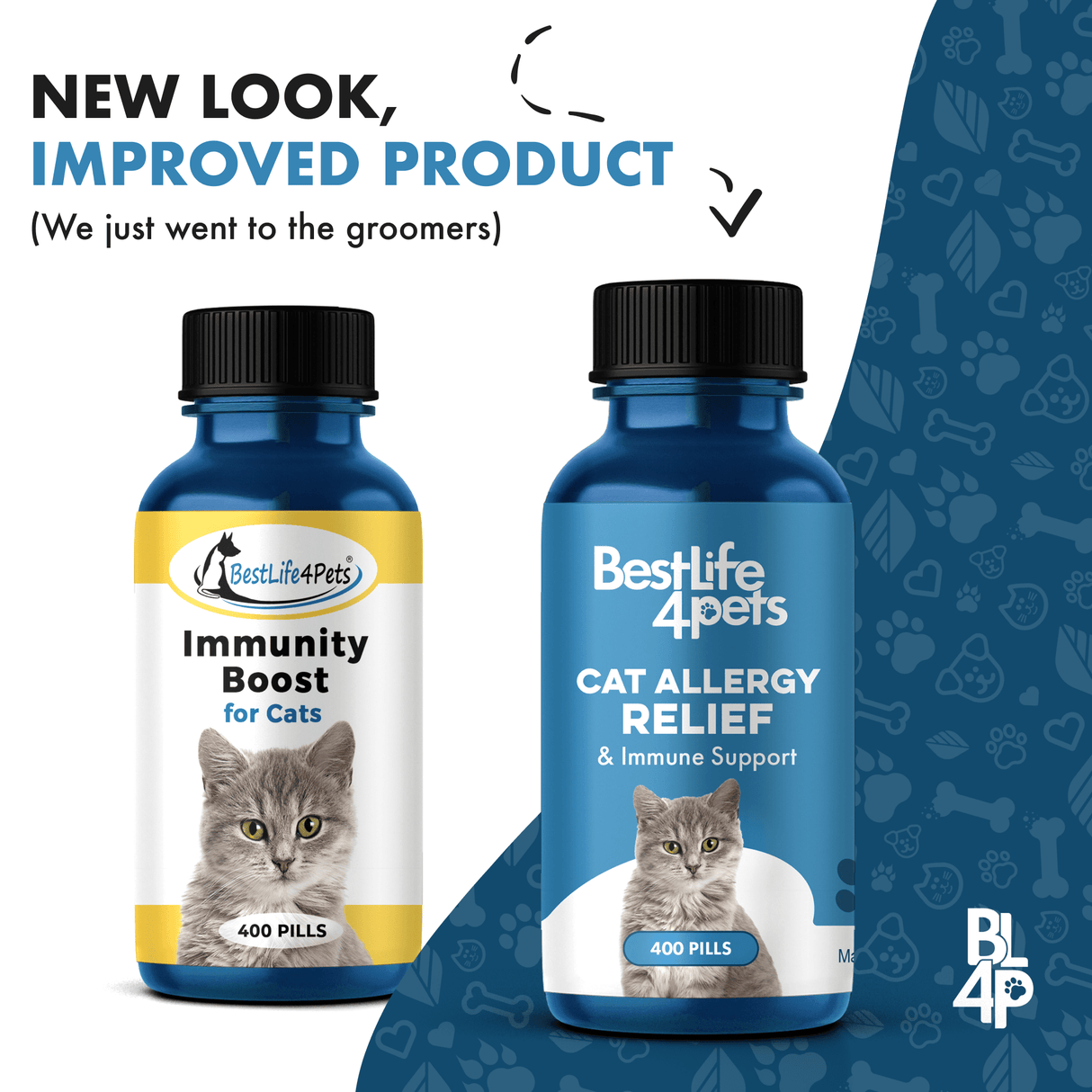 Natural Cat Allergy & Immunity Support Supplement by BestLife4Pets