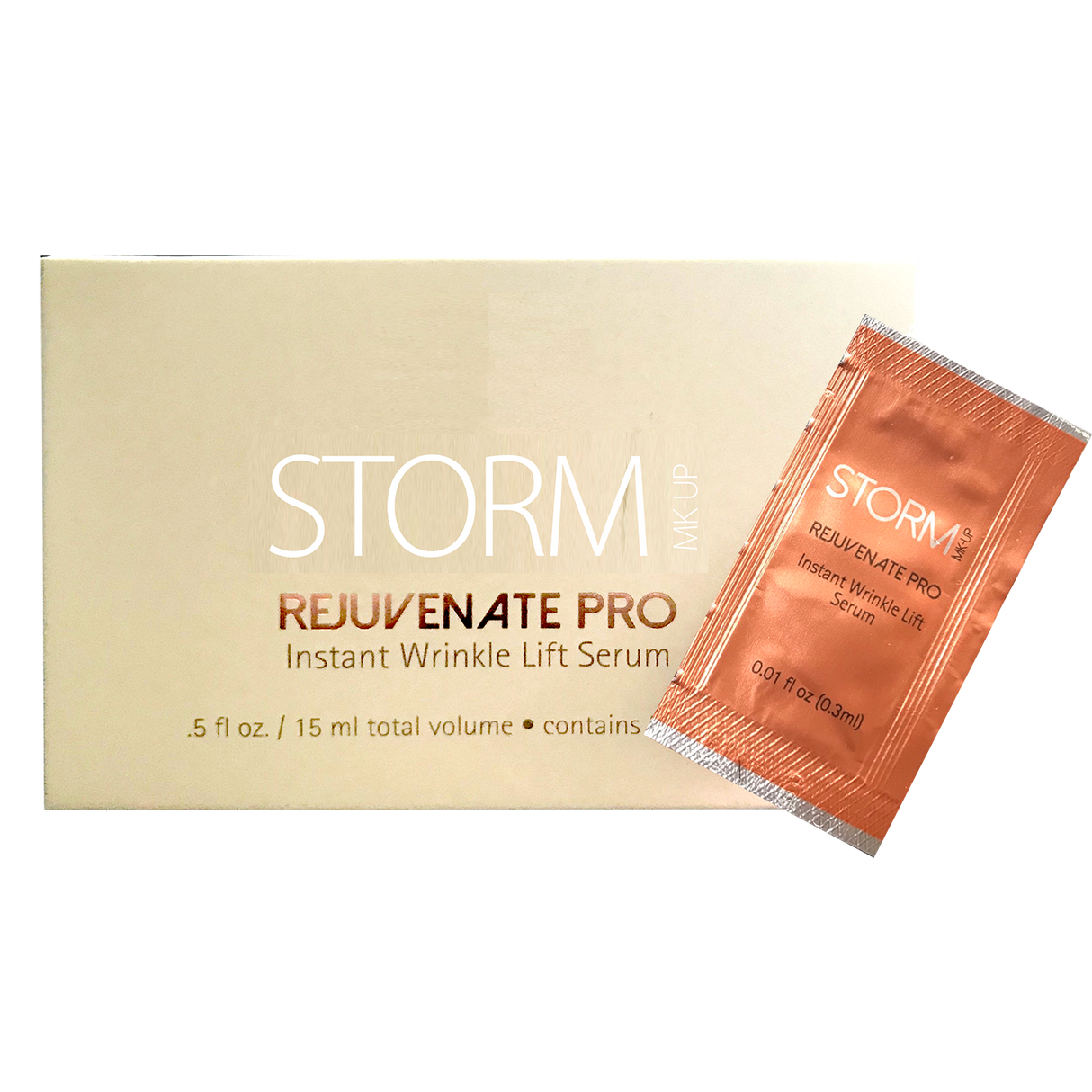 Storm mk-up® - Rejuvinate Pro Instant Wrinkle Lift Serum 0.5 fl oz by Best Clean Beauty