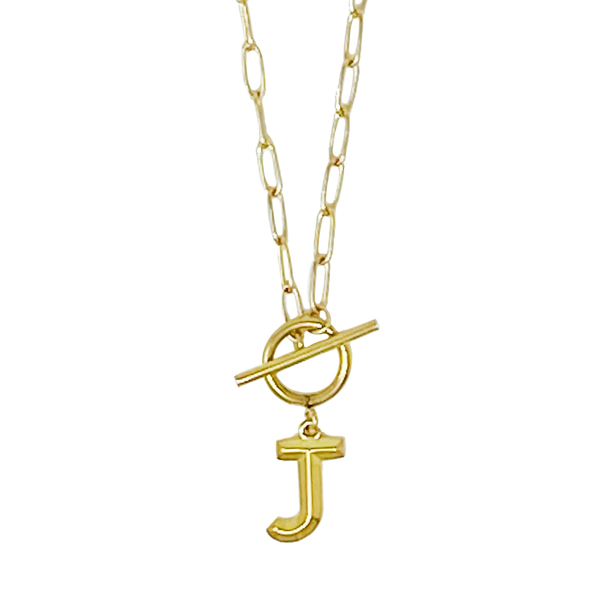 Modern Classic Initial Necklace by Ellisonyoung.com