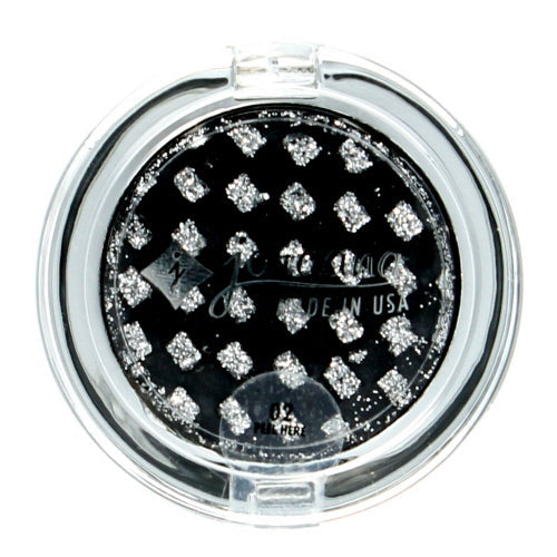 JORDANA Eye Glam Cream Eyeshadow with Glitter on Top Only - Black Diamonds