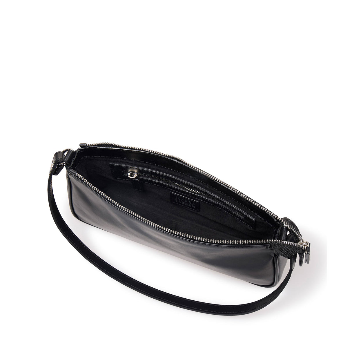 Baguette (Matte Black Leather) by JOANNA MAXHAM