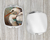 White Egret Compact Mirror JMK1212SCM by Caroline's Treasures