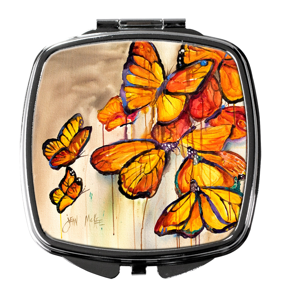 Butterflies Compact Mirror JMK1220SCM by Caroline's Treasures