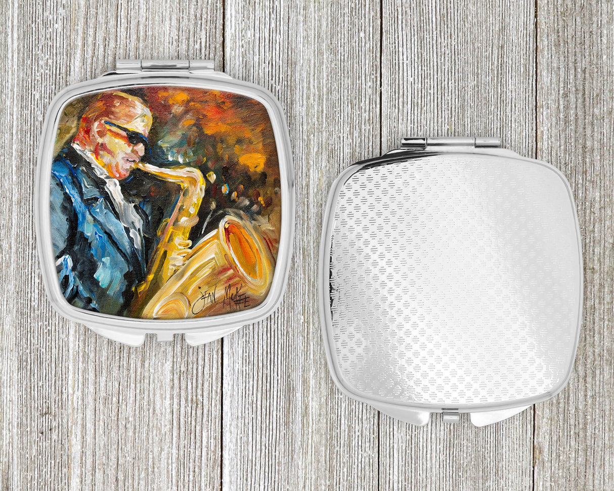 Jazz Sazophone Compact Mirror JMK1277SCM by Caroline's Treasures