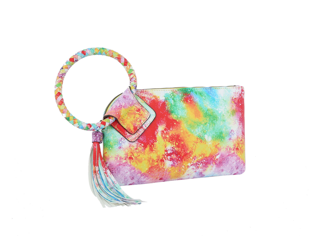 Fashion Multi Printed Wristlet by hfstylish