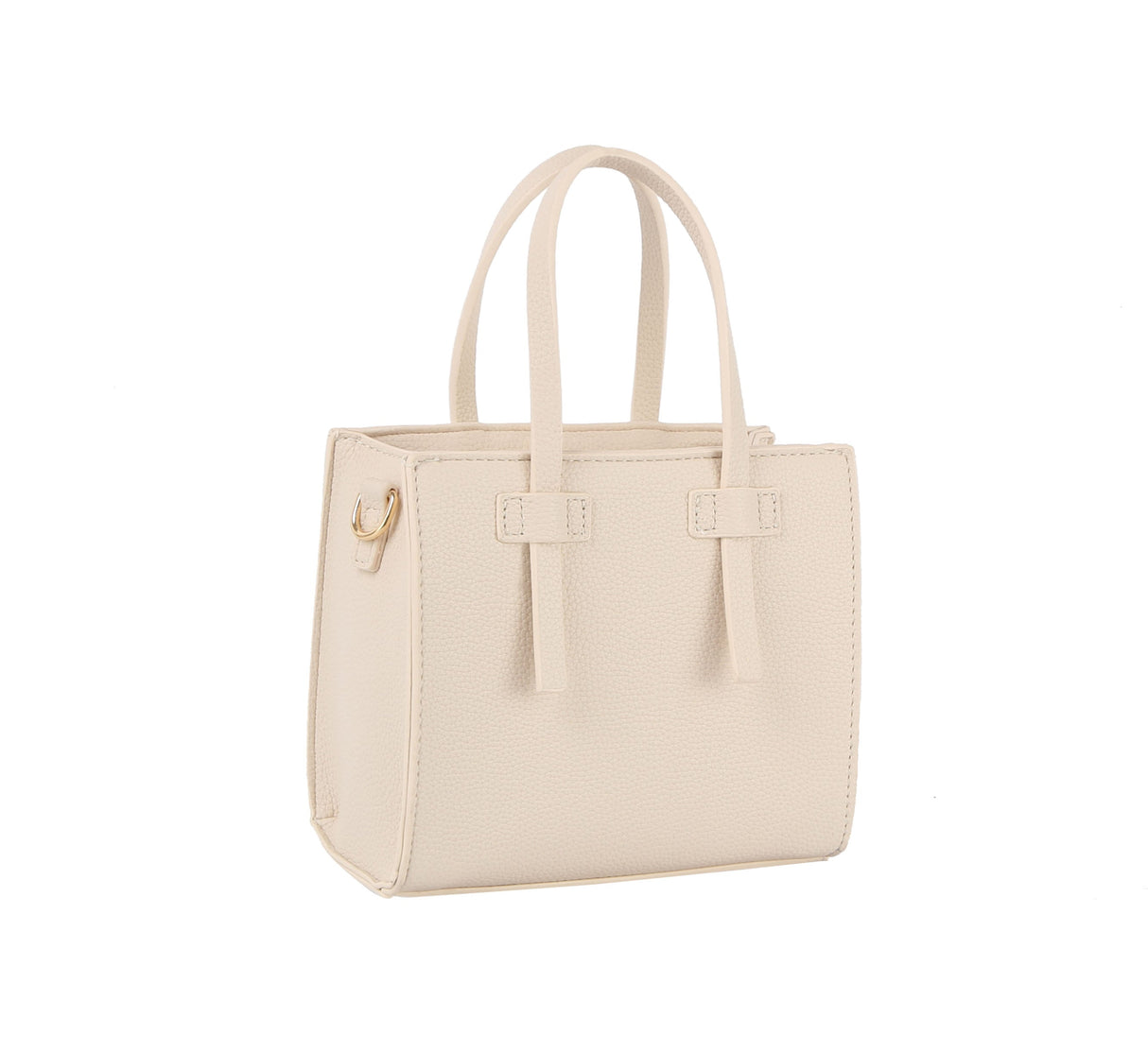 Handle accent mini tote by hfstylish