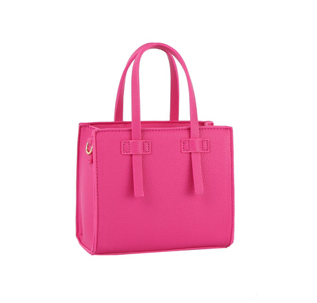 Handle accent mini tote by hfstylish