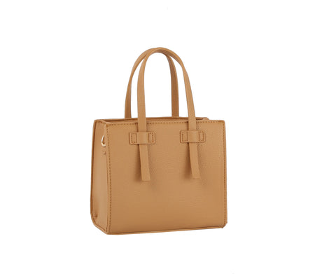 Handle accent mini tote by hfstylish