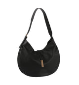 Metal decor Hobo bag by hfstylish