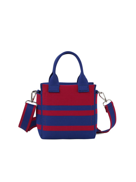 Color block striped tote crossbody by hfstylish