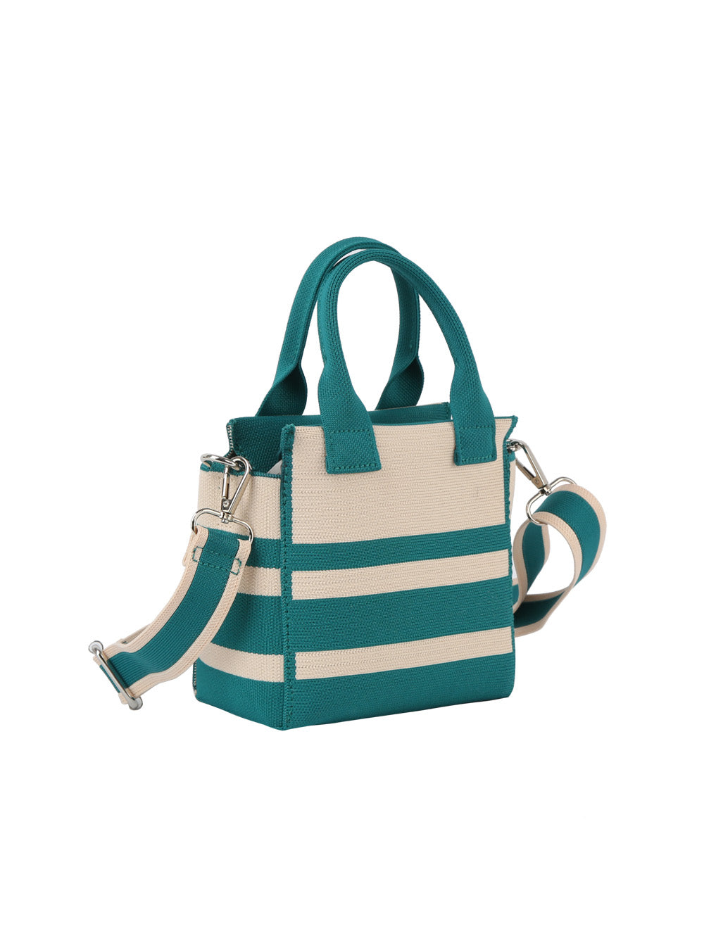 Color block striped tote crossbody by hfstylish