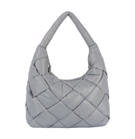 Light Weight Quilted Puffer Hobo Bag for Women by hfstylish