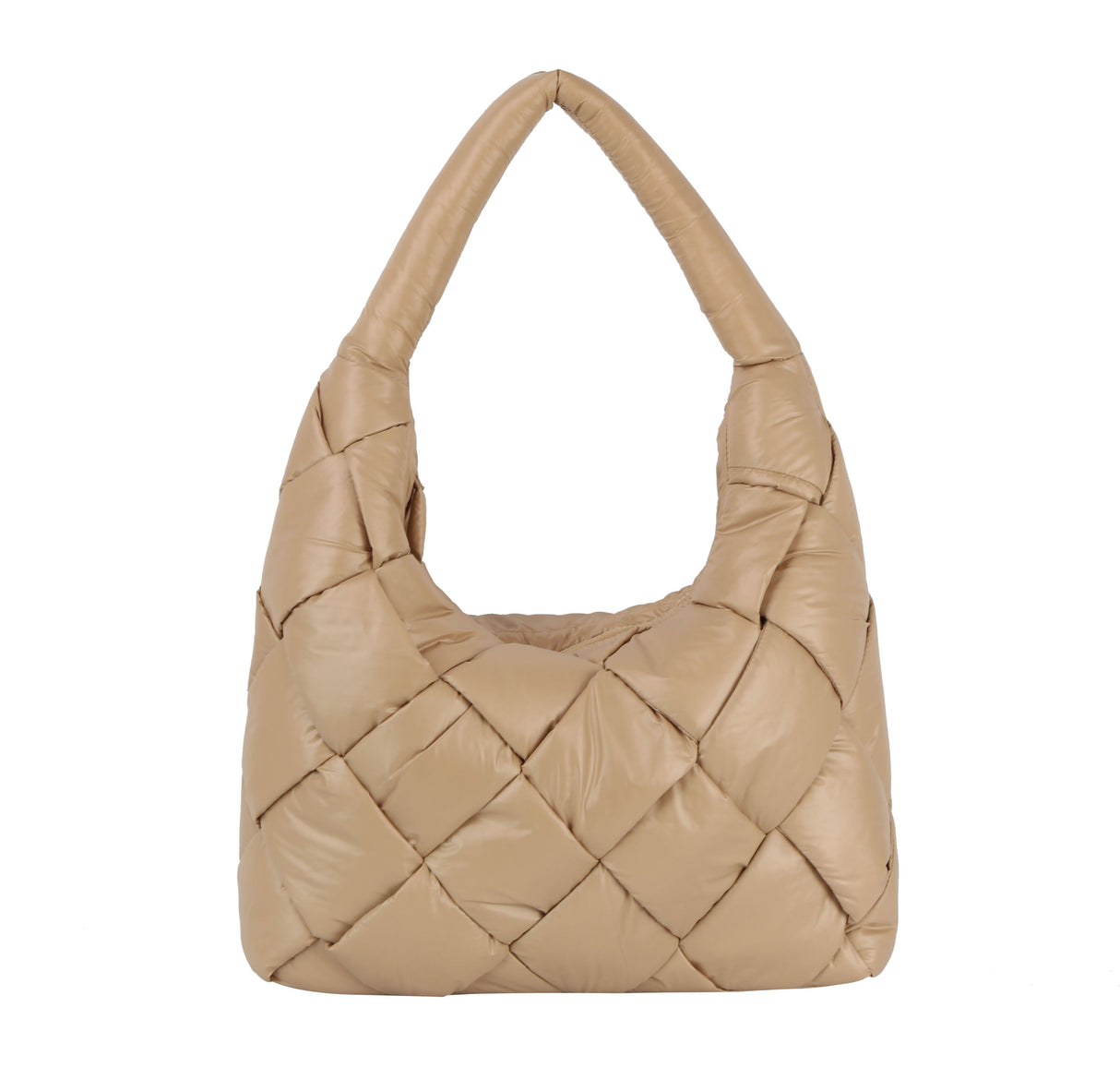 Light Weight Quilted Puffer Hobo Bag for Women by hfstylish