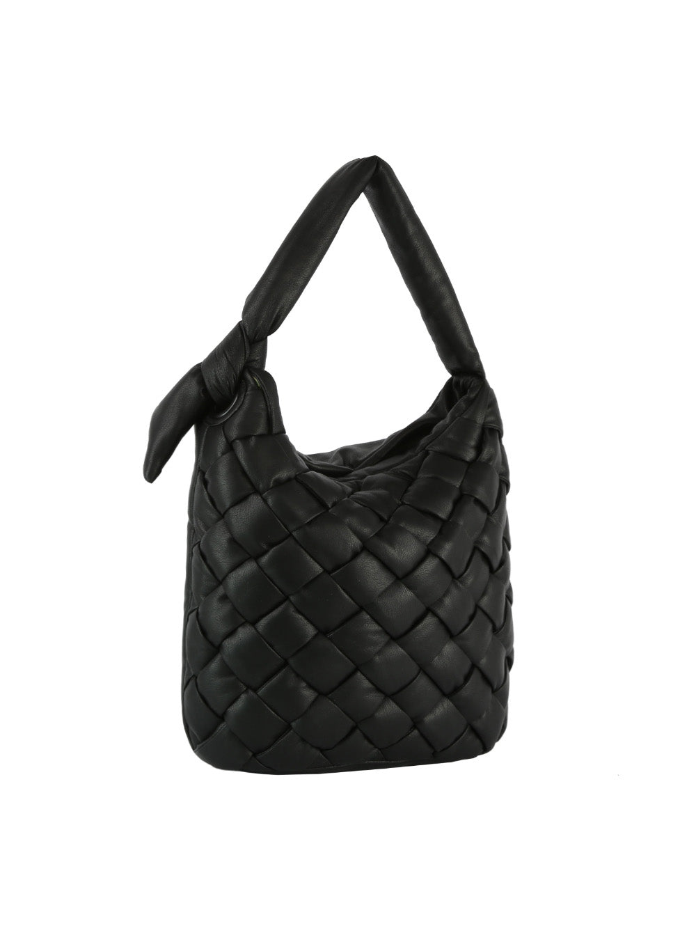 Padded woven tie handle hobo by hfstylish