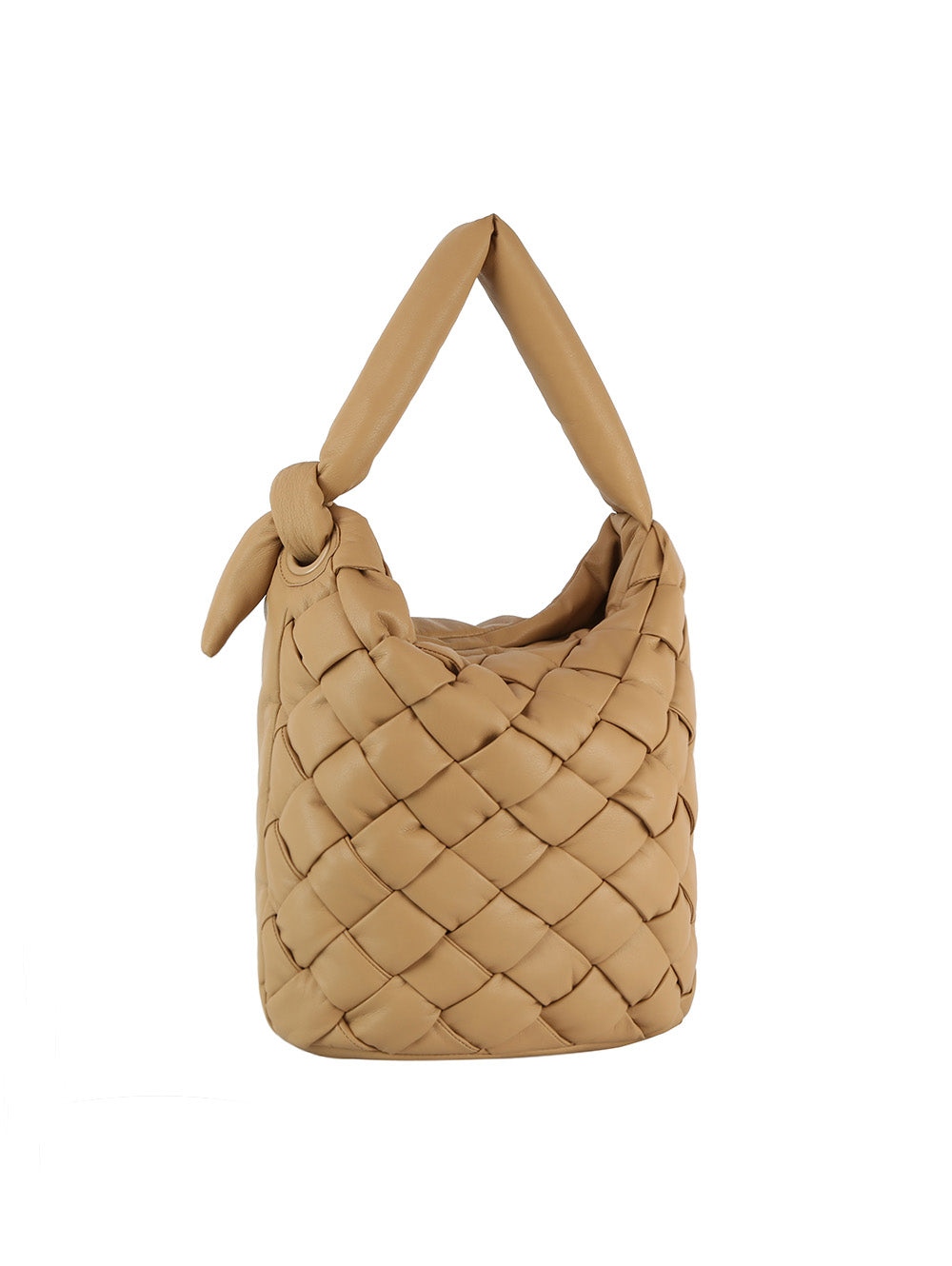 Padded woven tie handle hobo by hfstylish