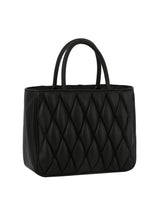 Quilted top handle tote by hfstylish