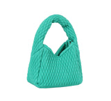 Quilted single handle mini tote by hfstylish