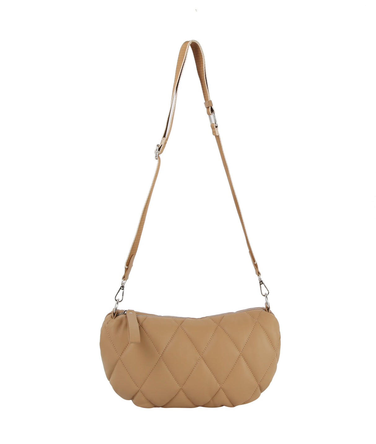 Quilted half moon crossbody by hfstylish