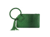 HF  Tassel Accented Embossed Wristlet Clutch  JYV-0374 by hfstylish