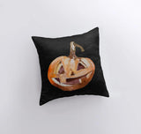 Jack O Lantern Pillow Cover | Fall Décor | Halloween Pillows | Halloween Décor | Fall Throw Pillows | Cute Throw Pillows by UniikPillows - Vysn