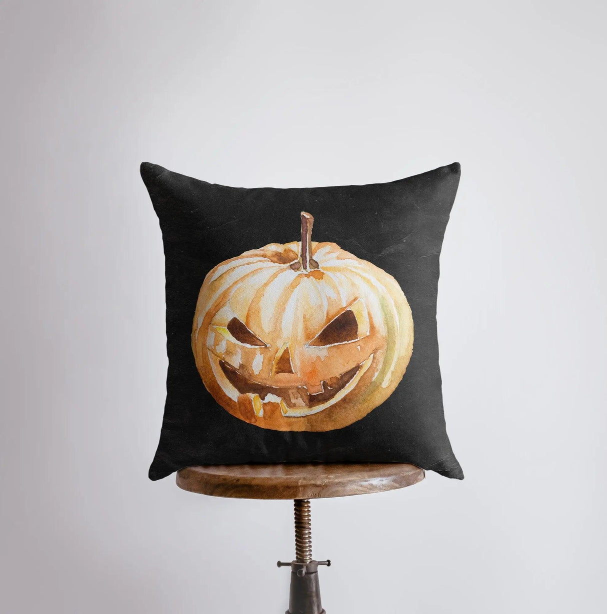 Jack O Lantern Pillow Cover | Fall Décor | Halloween Pillows | Halloween Décor | Fall Throw Pillows | Cute Throw Pillows by UniikPillows - Vysn