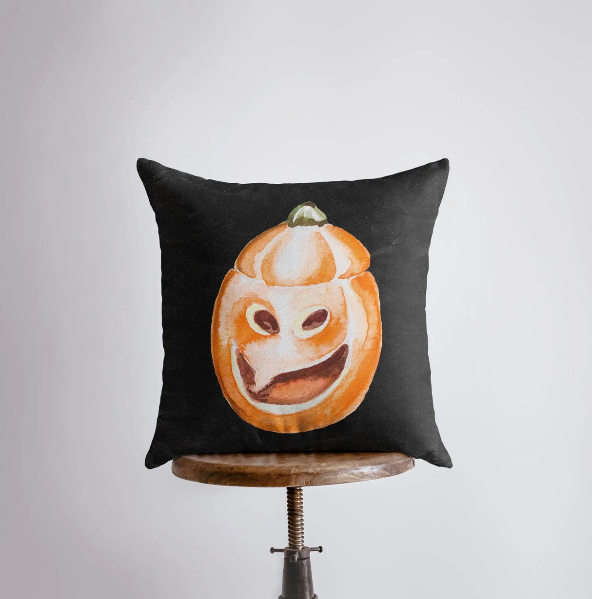 Jack O Lantern Pillow Cover | Fall Décor | Halloween Pillows | Halloween Décor | Fall Throw Pillows | Cute Throw Pillows by UniikPillows - Vysn