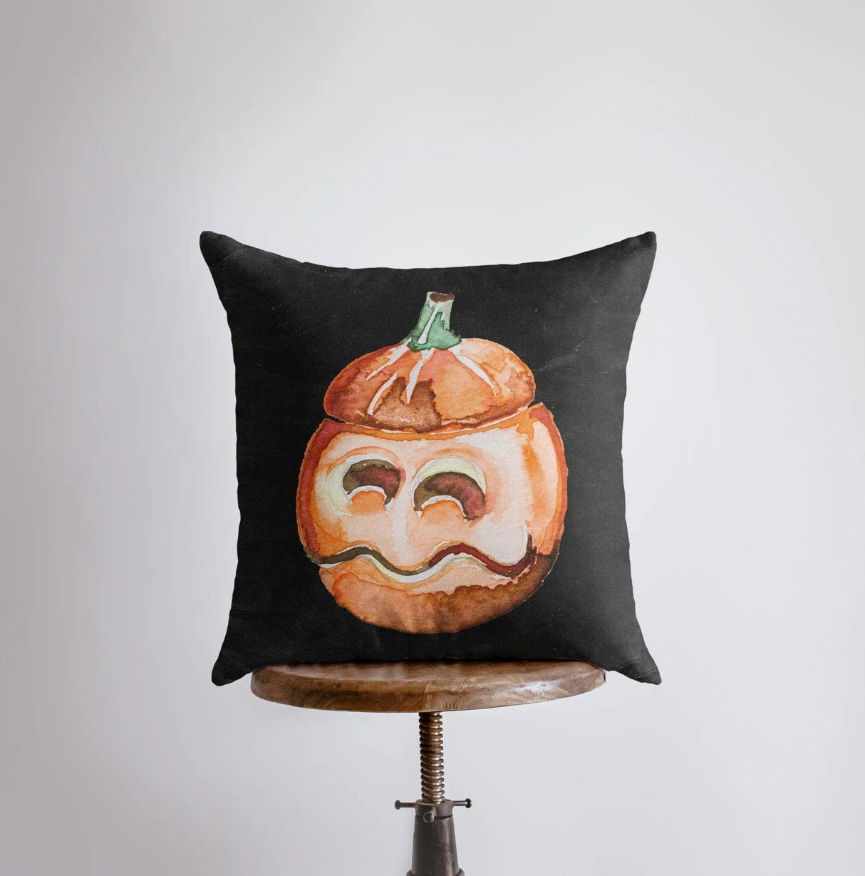 Jack O Lantern Pillow Cover | Fall Décor | Halloween Pillows | Halloween Décor | Fall Throw Pillows | Cute Throw Pillows by UniikPillows - Vysn