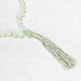 Green Jade Mala - High-Energy Gemstones by Tiny Rituals