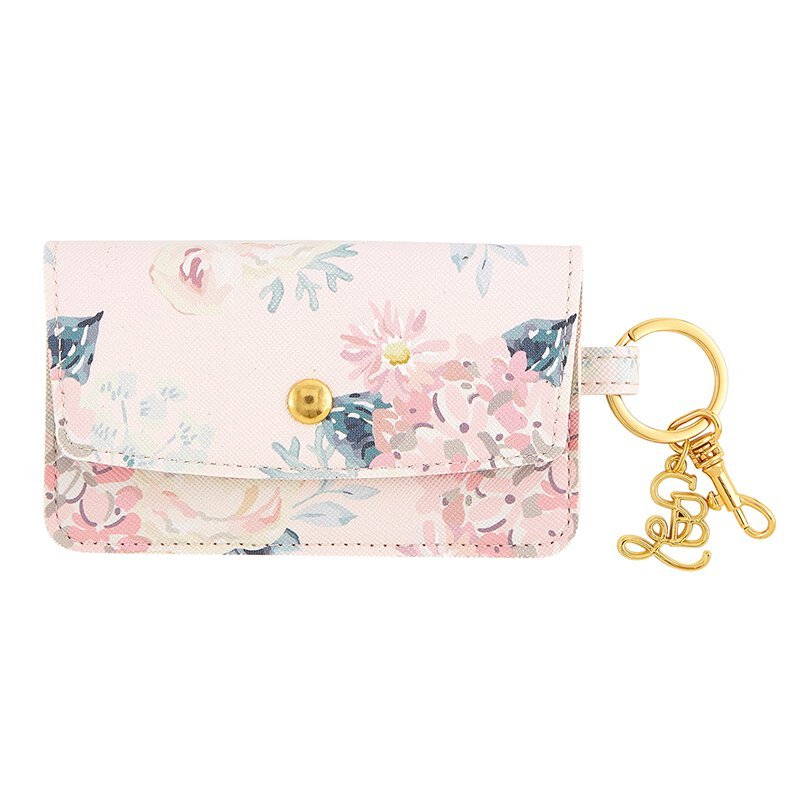 Joint Account Floral Design Credit Card Pouch by The Bullish Store