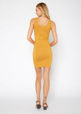 Women's Basic Scoop Neck Dress by Shop at Konus