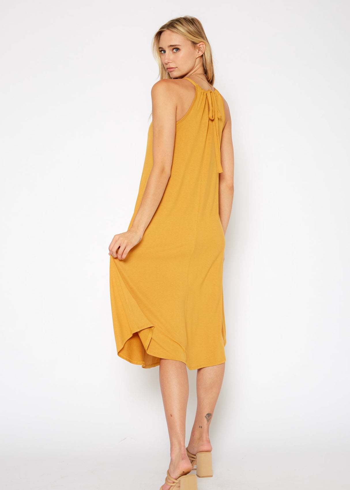 Women's Basic Haltered Dress by Shop at Konus