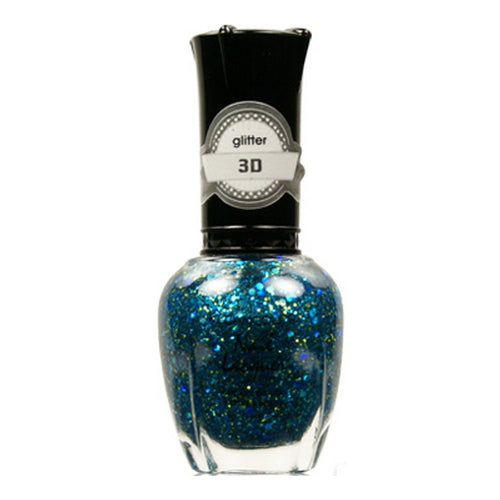 KLEANCOLOR 3D Nail Lacquer - Luv U TEAL I Find Someone Better