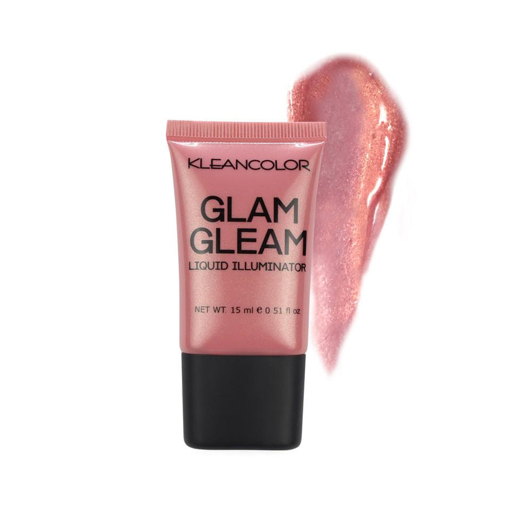 KLEANCOLOR Glam Gleam Liquid Illuminator - Rose