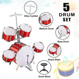 Contixo Kids Drum Set - Jazz Musical Instrument Toy for Ages 3-7 by Contixo