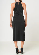 Women's Haltered Sheath Midi Dress by Shop at Konus