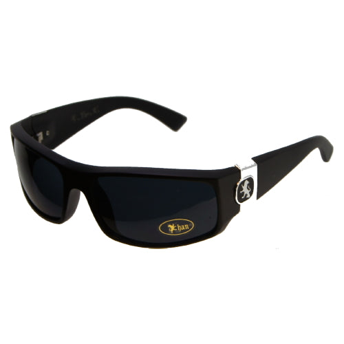 KHAN Sunglasses Wrap KNP8381 - Matte Black