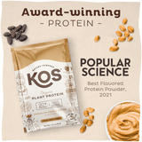 KOS Organic Plant Protein, Chocolate Peanut Butter, Single Serving by KOS.com