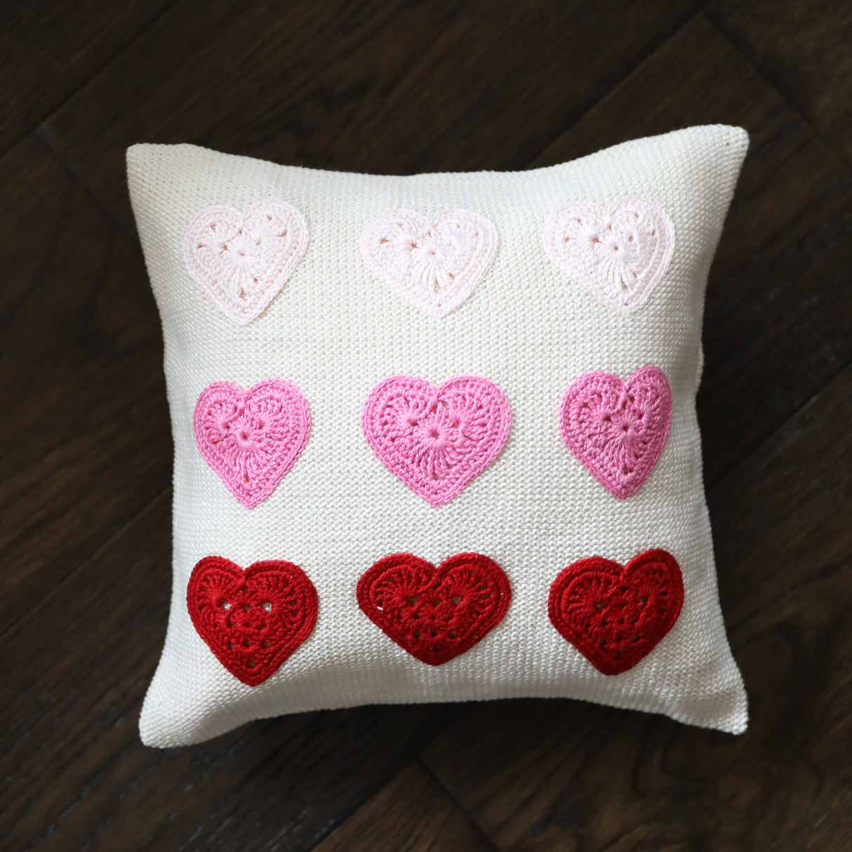 Valentine Heart 10" Pillow by Melange Collection