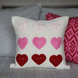 Valentine Heart 10" Pillow by Melange Collection