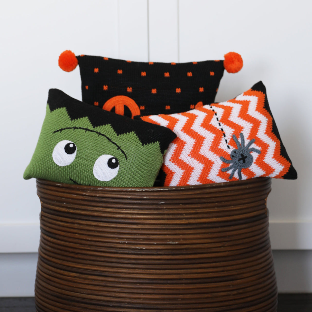 Monster Mini Pillow by Melange Collection