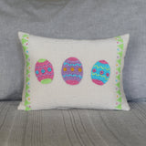 Easter Egg 8 x 11 Pillow by Melange Collection