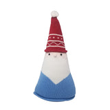 Santa Cone Pillow, 15", Blue by Melange Collection