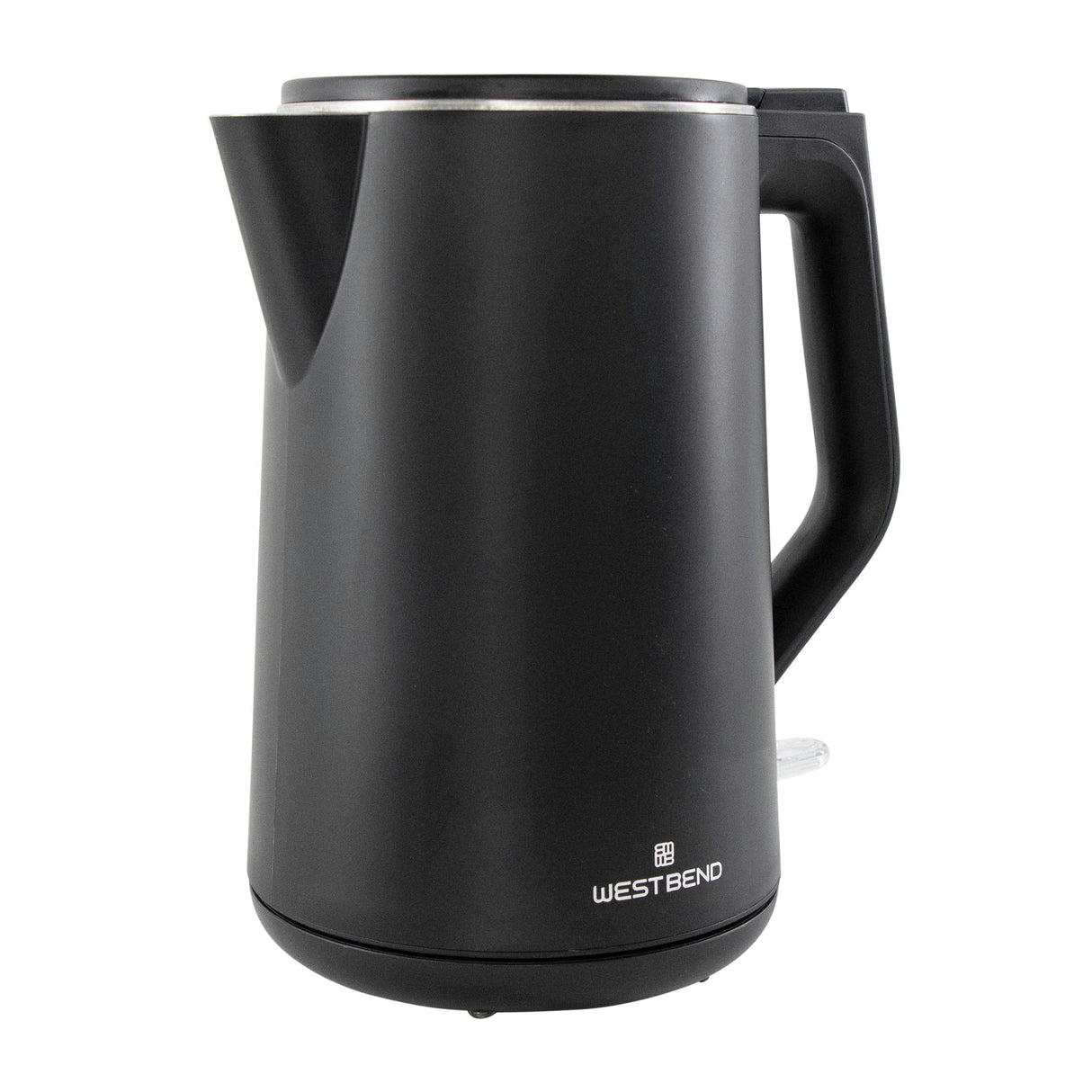 West Bend 1500-Watt Cordless Kettle W/ Stainless Interior - Black