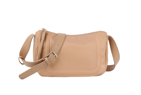 Stitched Nylon messenger crossbody by hfstylish