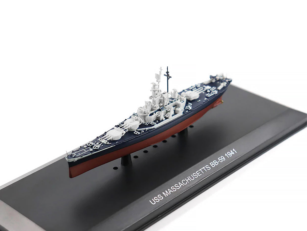 USS Massachusetts BB-59 Battleship (1941) 1/1250 Diecast Model by Legendary Battleships