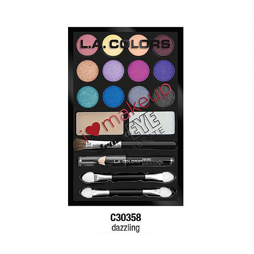 L.A. COLORS I Heart Makeup Drama Eye Palette - Dazzling