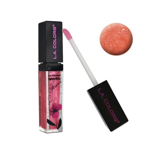 LA COLOR Jellie, Shimmer & Sparkle Lip Gloss - Peachy