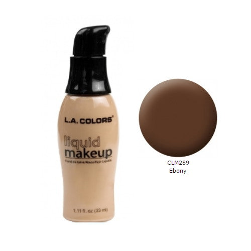 LA COLORS Liquid Makeup - Ebony